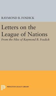 Produktbild: Letters on the League of Nations