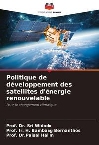 Produktbild: Politique de d&eacute;veloppement des satellites d'&eacute;nergie renouvelable