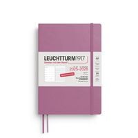 Produktbild: 18 Monatskalender & Notizbuch 1 Woche auf 1 Seite 2026 Medium A5 Softcover Dusty Rose