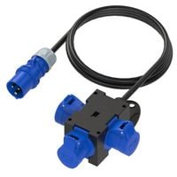 Produktbild: PCE CEE Stromverteiler 9430155 9430155 230V 16A