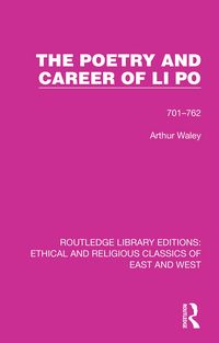 Produktbild: The Poetry and Career of Li Po
