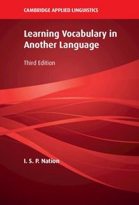 Produktbild: Learning Vocabulary in Another Language