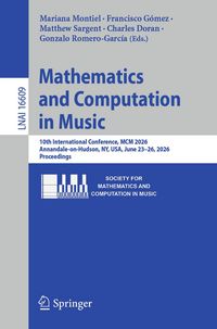 Produktbild: Mathematics and Computation in Music