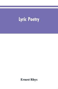 Produktbild: Lyric poetry