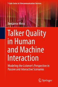 Produktbild: Talker Quality in Human and Machine Interaction