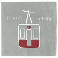 Produktbild Serviette 33x33cm Essen mit dir