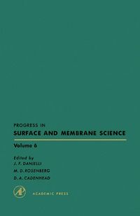 Produktbild: Progress in Surface and Membrane Science