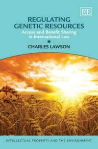 Produktbild: Lawson, C:  Regulating Genetic Resources