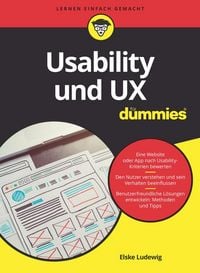 Produktbild: Usability und UX f&uuml;r Dummies
