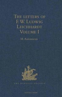 Produktbild: Letters of F.W. Ludwig Leichhardt