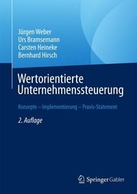 Produktbild: Wertorientierte Unternehmenssteuerung
