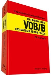 Bild vom Artikel Einführung in die VOB/B vom Autor Klaus D. Kapellmann