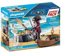Bild vom Artikel PLAYMOBIL® Pirates 71254 Starter Pack Pirat mit Ruderboot vom Autor 