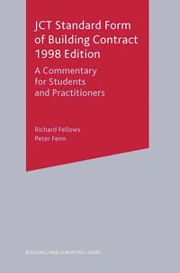 Produktbild: JCT Standard Form of Building Contract 1998 Edition