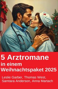 Produktbild: 5 Arztromane in einem Weihnachtspaket 2025