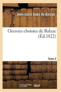 Produktbild: Oeuvres Choisies de Balzac T01