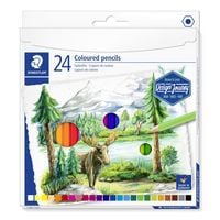 Produktbild: STAEDTLER Farbstift Sechskantform, 24er Etui