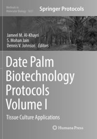 Produktbild: Date Palm Biotechnology Protocols Volume I