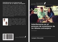 Produktbild: Interferencia en el proceso de ense&ntilde;anza de un idioma extranjero