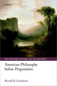 Produktbild: American Philosophy before Pragmatism