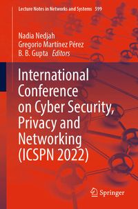 Produktbild: International Conference on Cyber Security, Privacy and Networking (ICSPN 2022)