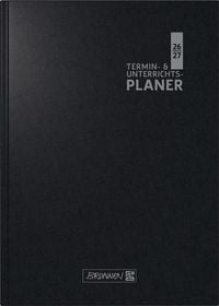 Produktbild: Termin- & Unterrichtsplaner 2026/2027 | A5, Kunststoff, schwarz
