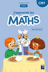 Produktbild: J'apprends les maths CM1 : manuel : programmes 2025