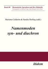 Produktbild: Namenmoden syn- und diachron