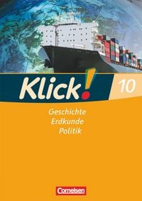Produktbild: Klick! Geschichte, Erdkunde, Politik - 10. Schuljahr - Ausgabe ab 2007 - Westliche Bundesl&auml;nder - Arbeitsheft