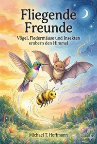 Produktbild: Fliegende Freunde: V&ouml;gel, Flederm&auml;use und Insekten erobern den Himmel Untertitel: 9 zauberhafte Geschichten &uuml;ber Mut, Zusammenhalt und die Magie der N