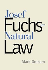 Produktbild: Josef Fuchs on Natural Law