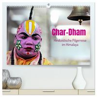 Produktbild: Char Dham - hinduistische Pilgerreise im Himalaya (hochwertiger Premium Wandkalender 2026 DIN A2 quer), Kunstdruck in Hochglanz