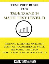 Produktbild: Test Prep Book for TABE 13 and 14 Math Test Level D