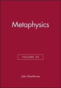 Produktbild: Metaphysics, Volume 20