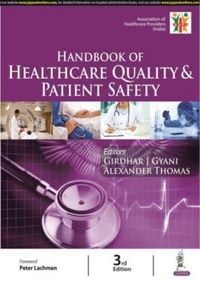 Produktbild: Handbook of Healthcare Quality & Patient Safety