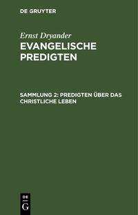 Produktbild: Predigten &uuml;ber das christliche Leben