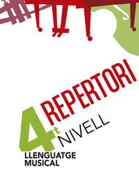 Produktbild: Llenguatge musical, nivell 4. Repertori