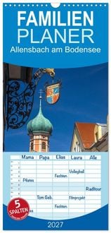 Produktbild: Familienplaner 2027 - Allensbach am Bodensee mit 5 Spalten (Wandkalender, 21 x 45 cm) CALVENDO
