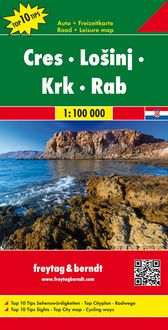 Bild vom Artikel Cres - LoSinj - Krk - Rab, Top 10 Tips, Autokarte 1:100.000 vom Autor Freytag & berndt