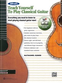 Produktbild: Alfred's Teach Yourself to Play Classical Guitar