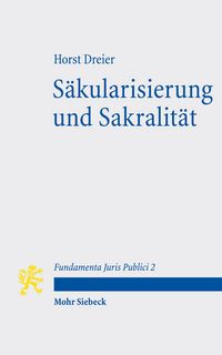 Produktbild: S&auml;kularisierung und Sakralit&auml;t