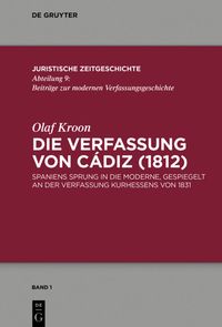 Produktbild: Die Verfassung von C&aacute;diz (1812)