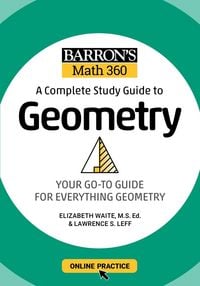 Produktbild: Barron's Math 360: A Complete Study Guide to Geometry with Online Practice