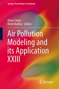 Produktbild: Air Pollution Modeling and its Application XXIII