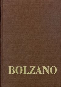 Produktbild: Bernard Bolzano Gesamtausgabe / Reihe III: Briefwechsel. Band 3,3: Briefe an Franti&scaron;ek Př&iacute;honsk&yacute; 1846-1848