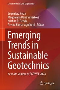 Produktbild: Emerging Trends in Sustainable Geotechnics