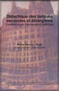 Produktbild: Didactique Des Langues Secondes Et Etrangeres Considerations