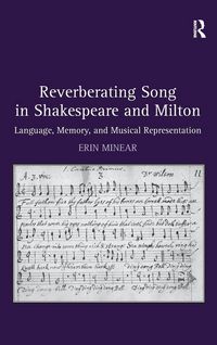 Produktbild: Reverberating Song in Shakespeare and Milton