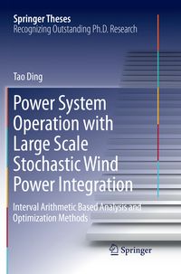 Produktbild: Power System Operation with Large Scale Stochastic Wind Power Integration