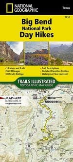 Produktbild: Big Bend National Park Day Hikes Map